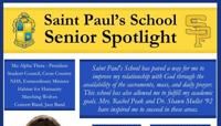 St. Paul's senior wins the year's first announced Merit Scholarship