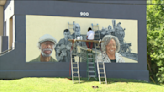 New mural bringing history to life in east Jackson - WBBJ TV