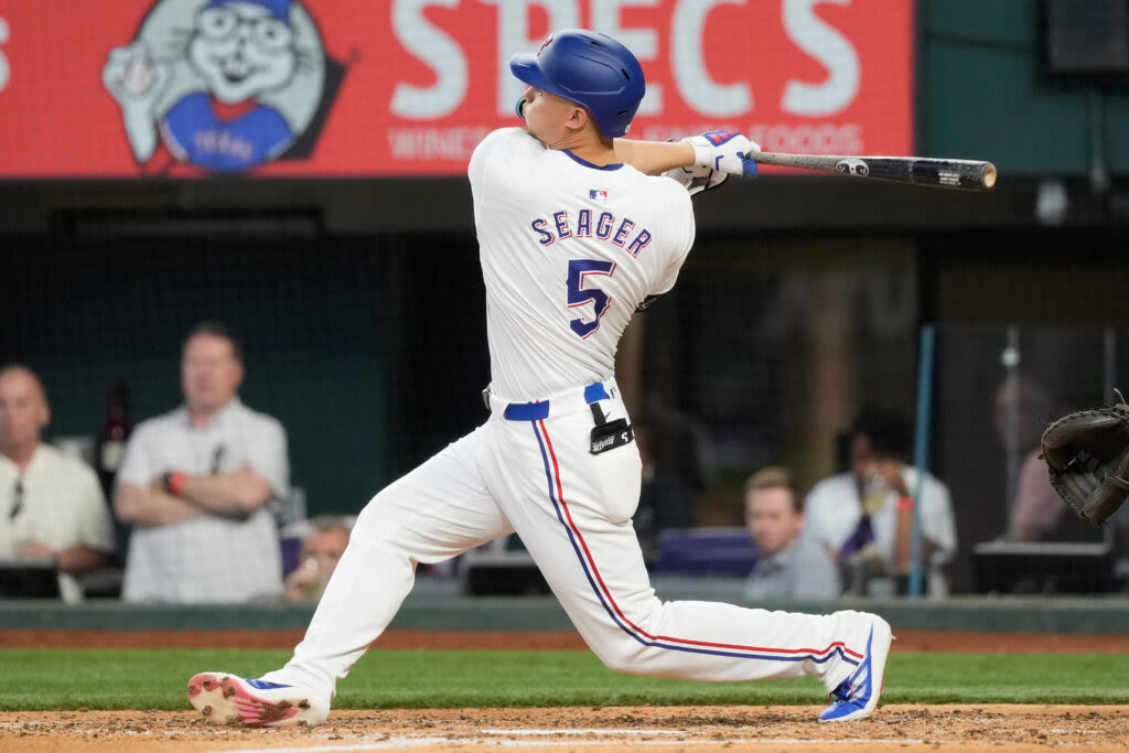 Corey Seager Exits Game Following Hit By Pitch