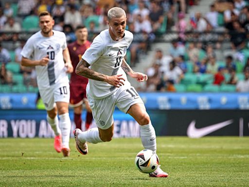 Eurocopa: Benjamin Sesko, la fotocopia de Erling Haaland sobre la que descansan las ilusiones de Eslovenia