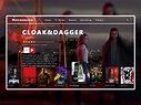 Movie Cinema Website Design - UpLabs