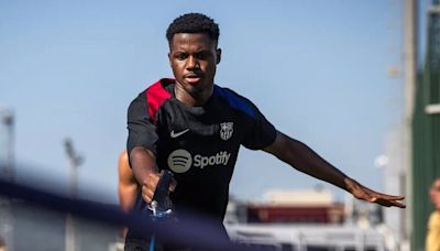 Ansu Fati se lesiona y no irá a la gira del Barça por EEUU