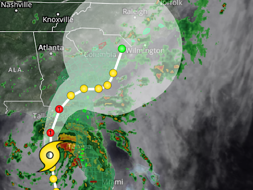 Georgia se prepara para las 'lluvias históricas' que traería la tormenta Debby