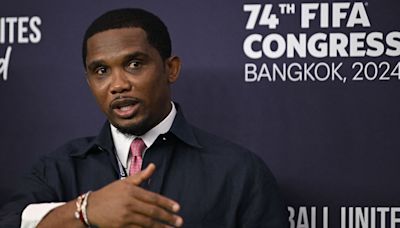 FIFA bans Eto'o from games for conduct violations