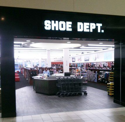 department shoe store