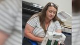 El Mirage principal, staff sew sashes for 8th-grade students