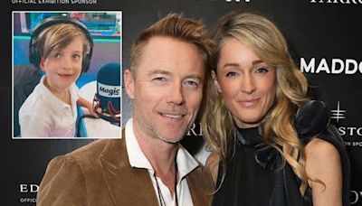 ‘Truly a wonder’ — Ronan and Storm Keating pay tribute to son Cooper on big day