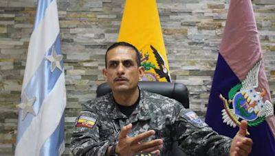 Víctor Hugo Zárate es el nuevo comandante general de la Policía Nacional