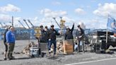 Local Boeing firefighters continue to picket during lockout