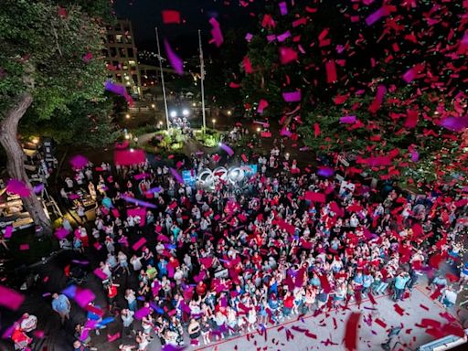 Watch the moment when Salt Lake City was awarded the 2034 Winter Olympics