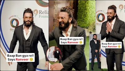 'Baap ban gaya re': Ranveer Singh jumps in joy; hugs paps after becoming father; fans call him 'best dad ever'