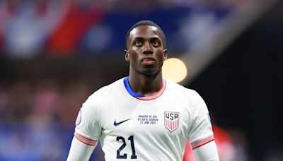 USMNT's Tim Weah to miss Copa America 2024 group stage finale against Uruguay after straight red card