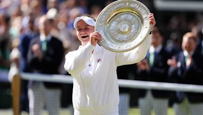 Barbora Krejcikova holds off Jasmine Paolini fightback to win Wimbledon title