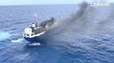 台籍貨輪火燒船釀3傷 船長棄船受困12人救出