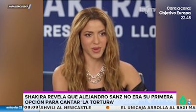 Shakira confiesa que Alejandro Sanz no fue su primera opción para 'La Tortura': este grupo le dijo que 'no'