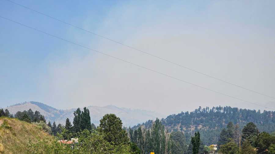 High winds, gusts expected to affect Blue 2 Fire near Ruidoso
