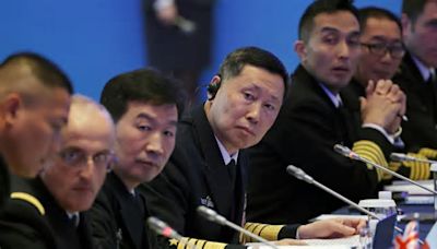 Chinese military officials met US and Russian naval officials this week