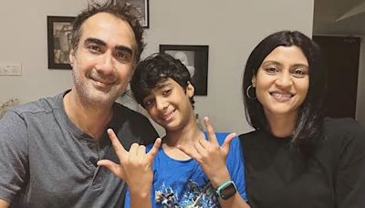 Ranvir Shorey and Konkona Sen Sharma come together to celebrate the birthday of their son Haroon