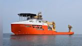 Solstad subsea vessel undergoing thruster upgrade