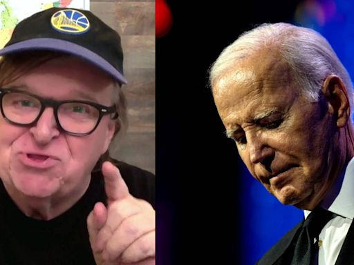 'A form of elder abuse:' Michael Moore on Biden continuing in presidential campaign