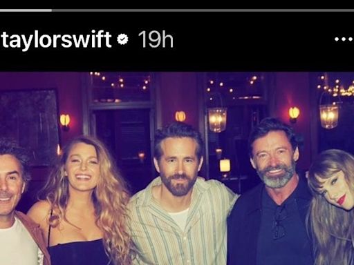 Blake Lively Responds to Taylor Swift's Joke About Ryan Reynolds Being Her "Godkids' Sperm Donor"