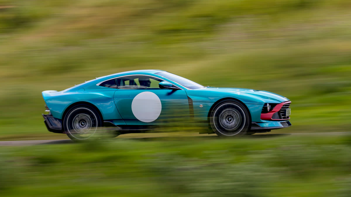 First Drive: The V-12 Aston Martin Valour Is a Sleek Road Beast That Rewards Old-School Driving Skills