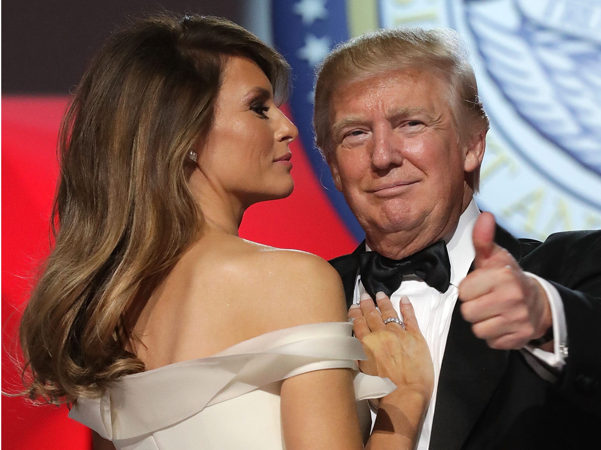 Donald and Melania Trump are keeping a united front through the former president's criminal trial. Here's a timeline of their 26-year relationship.