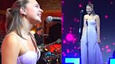 La curiosa historia del vestido que Olivia Firpo, la joven cantante de Neuquén, usó en el Spinetta Day de Olga - Diario Río Negro
