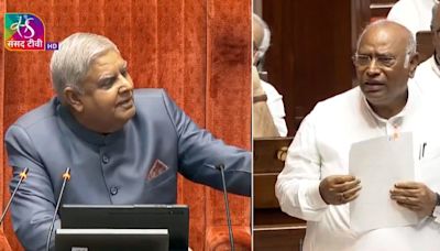 'Never in the history...': Dhankhar vs Kharge in RS