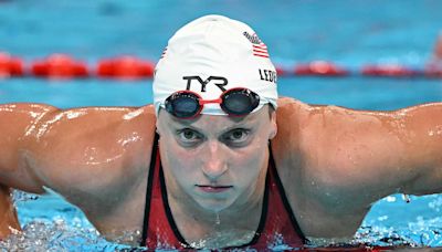 Katie Ledecky claims ninth Olympic gold after winning 800m freestyle