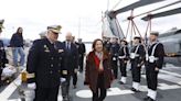 Robles elogia al mando español de la misión de la Agrupación Naval Permanente nº1 de la OTAN en Finlandia