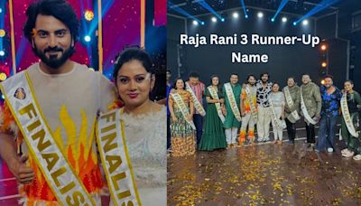 Raja Rani 3 First Runner-Up Name, Photo: Who Will Be Raja Rani 2024 Winner? Arjun-Sahana Or Sanjay-Megha...