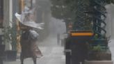 Powerful typhoon pounds southern Japan; thousands evacuated