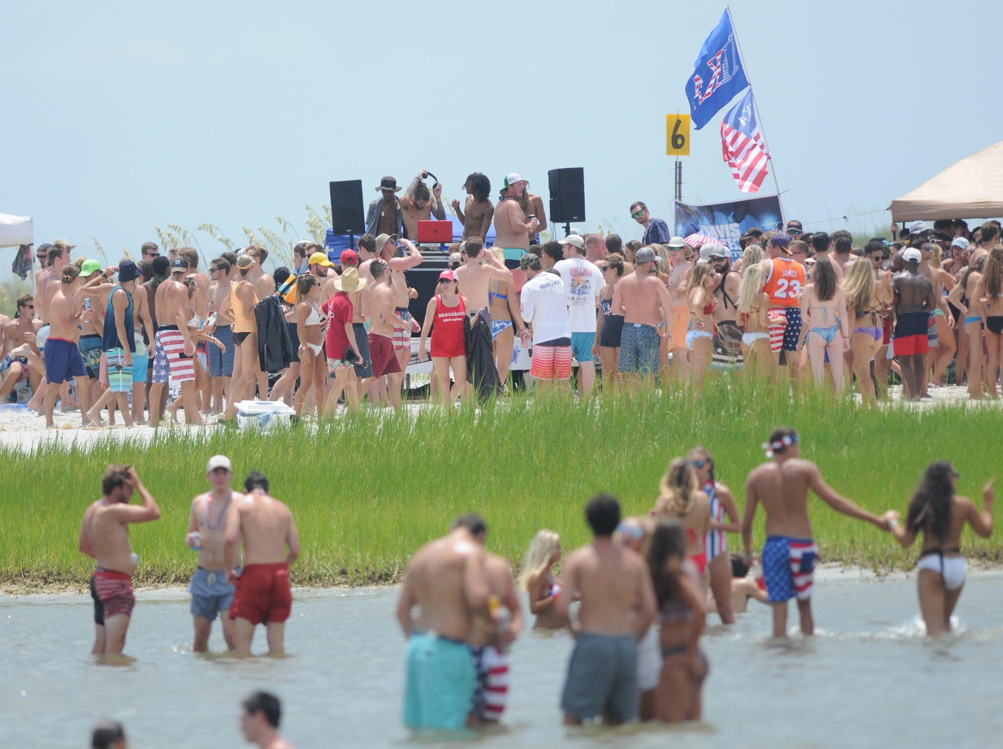 Masonboro Island attracts thousands on July 4. Here's a look at its history and preservation.