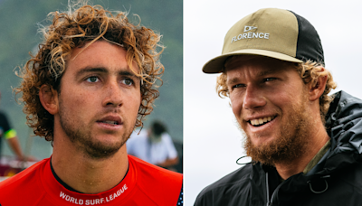 US Olympic surfers Griffin Colapinto, John John Florence keeping close eye on Tahiti swell during WSL event