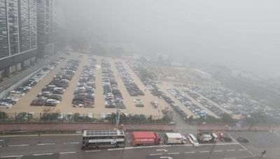 紅雨下將軍澳西貢雨勢特大 渠務署接7宗水浸報告