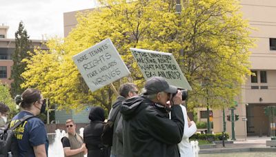 Syracuse Tenants Union host rally downtown to call out Common Council on housing