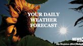 Today’s weather: Cooler temperatures, less humidity to make it feel like spring