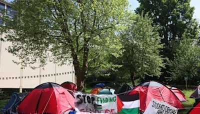 Gaza protest camp at Bristol University can stay - at least for now