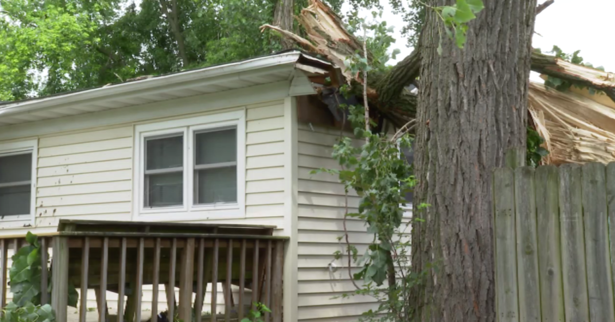 Joliet, Illinois, residents clean up again second round of severe storm damage