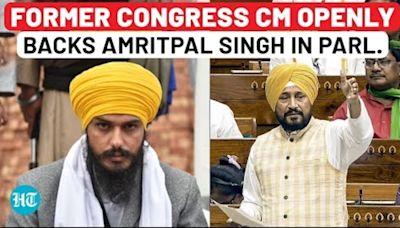 Amritpal Singh Finds Support In Ex-Punjab CM Charanjit Channi: ‘20 Lakh People Chose Him’ |Lok Sabha