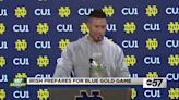 Notre Dame prepares for the Blue-Gold Game