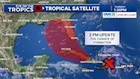 Tracking Invest 97L: DeSantis declares state of emergency in 54 Florida counties