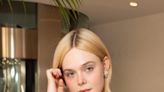 Elle Fanning Went Full Flower Child in a Sheer Backless Dress at Cannes