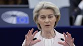 Von der Leyen dice que si Putin gana la guerra contra Ucrania, cambiará el curso de la historia europea