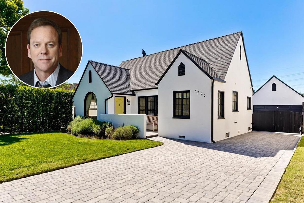 PICTURES: '24' Star Kiefer Sutherland Sells Historic $1.6 Million Los Angeles Home — See Inside!