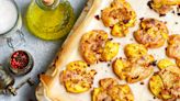 Top Smashed Potatoes With Charred Lemon Juice For A Zesty Upgrade