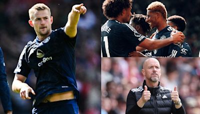 Man Utd player ratings vs Southampton: Viva the Ajax old boys! Matthijs de Ligt and Andre Onana ease the pressure on Erik ten Hag as Marcus Rashford ends six-month goal drought in straightforward win...