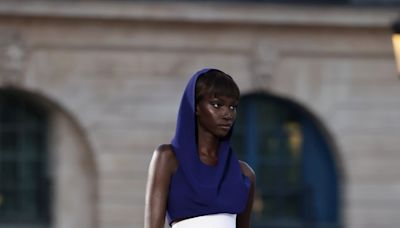 The Deeper Meaning Behind The Alaïa French Flag Dress At Vogue World: Paris