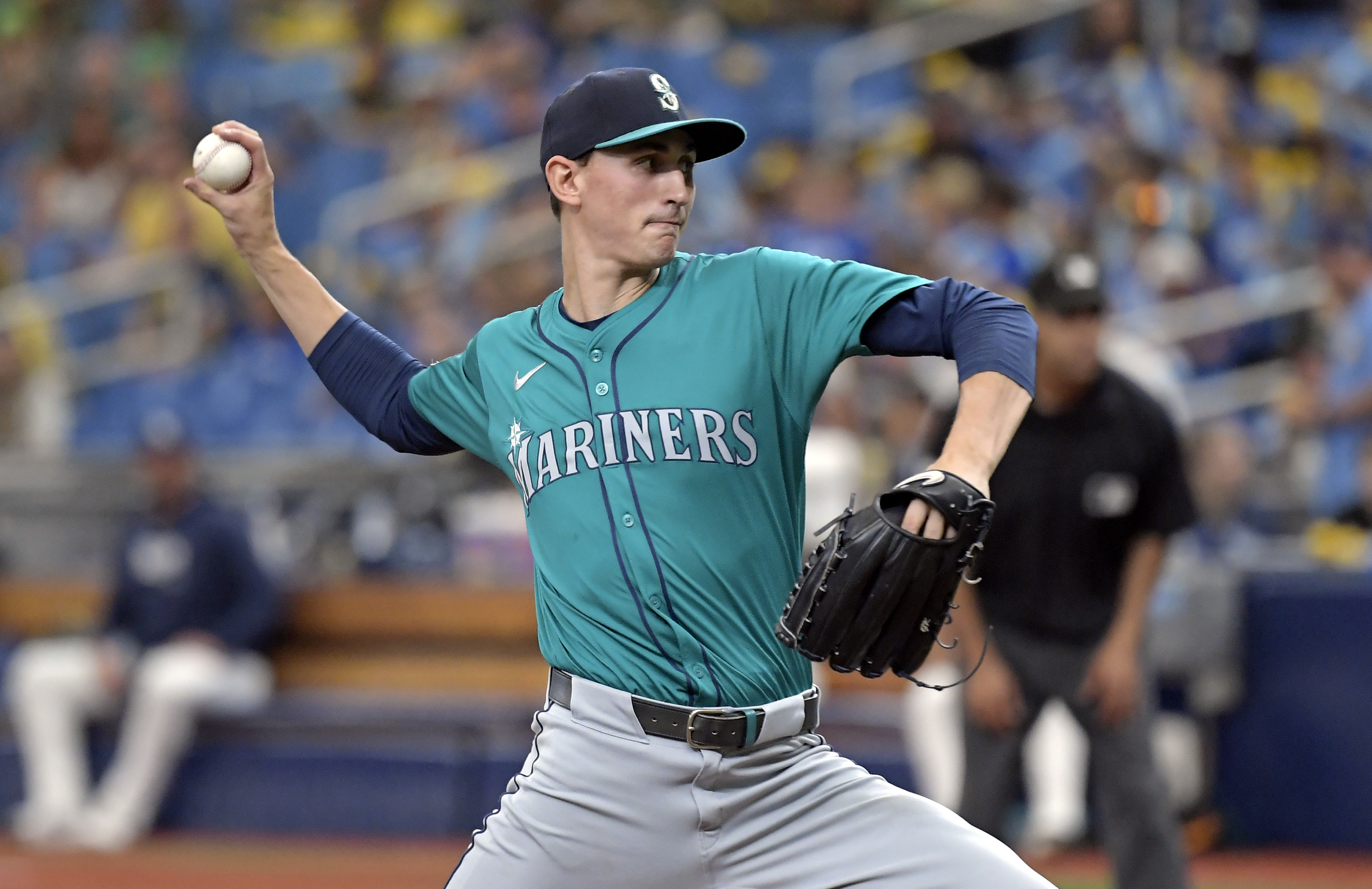 Kirby allows 1 run in 6 innings, Raleigh hits 3-run homer, and Mariners beat Rays 5-2 to avoid sweep